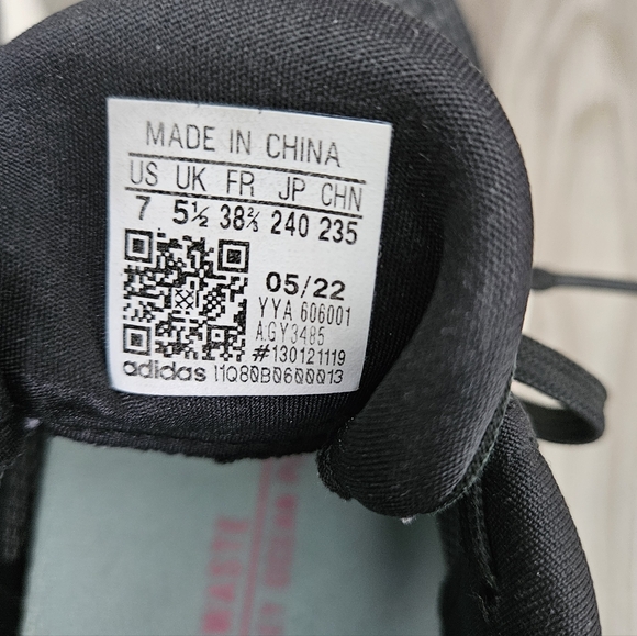 Adidas Solar Glide 5 Black, blue & pink Size 7 - Picture 5 of 10